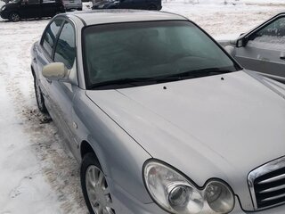 2009 Hyundai Sonata ТагАЗ IV (EF) Рестайлинг, серебристый, 470000 рублей, вид 4