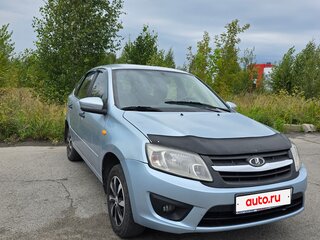 2015 Lada (ВАЗ) Granta I, голубой, 280000 рублей, вид 1