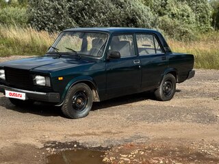 2007 Lada (ВАЗ) 2107, зелёный, 222000 рублей, вид 1