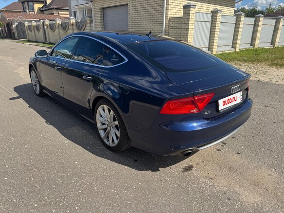 2011 Audi A7 I (4G), синий, 2500000 рублей - вид 10
