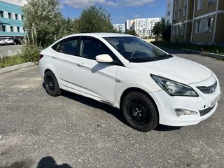 2016 Hyundai Solaris I Рестайлинг, белый, 399999 рублей, вид 2
