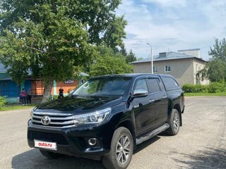 2017 Toyota Hilux VIII, чёрный, 3100000 рублей, вид 1