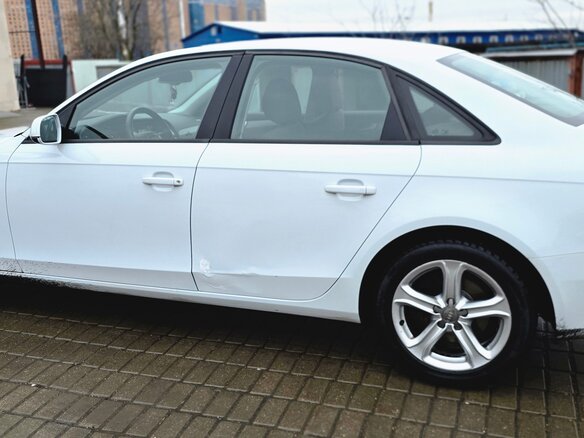 2014 Audi A4 IV (B8) Рестайлинг, белый, 1250000 рублей - вид 5