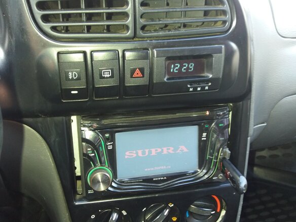 2008 Kia Spectra I Рестайлинг 2, чёрный - вид 8