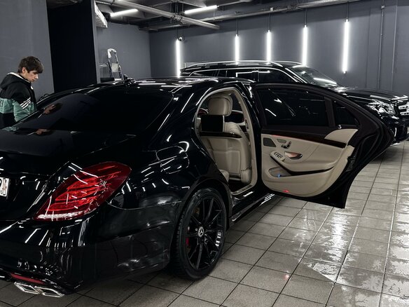 2016 Mercedes-Benz S-Класс 500 Long VI (W222, C217), чёрный, 4500000 рублей - вид 7