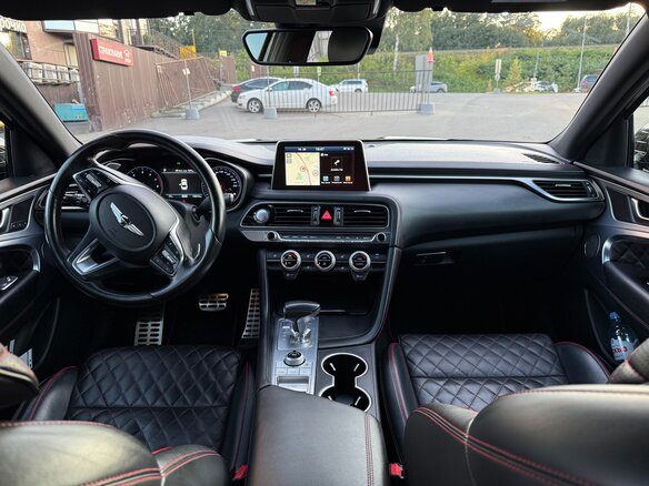 2018 Genesis G70 I, коричневый - вид 9