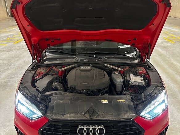 2021 Audi A5 Sportback 40 TFSI II (F5) Рестайлинг, красный, 3700000 рублей - вид 15
