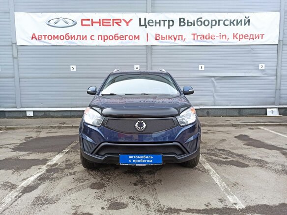 2014 SsangYong Actyon II Рестайлинг, синий - вид 7
