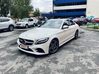2019 Mercedes-Benz C-Класс 300 IV (W205) Рестайлинг, белый, 3300000 рублей, вид 1