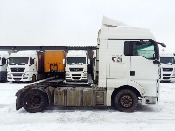 2011 MAN TGX, белый - вид 4