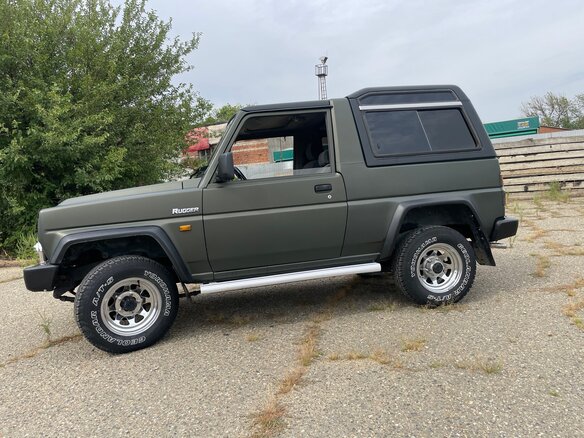 1991 Daihatsu Rugger I, зелёный - вид 14