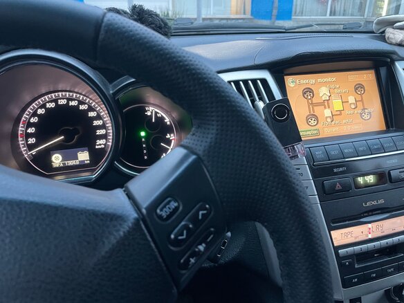 2005 Lexus RX 400h II, золотистый, 1050000 рублей - вид 5