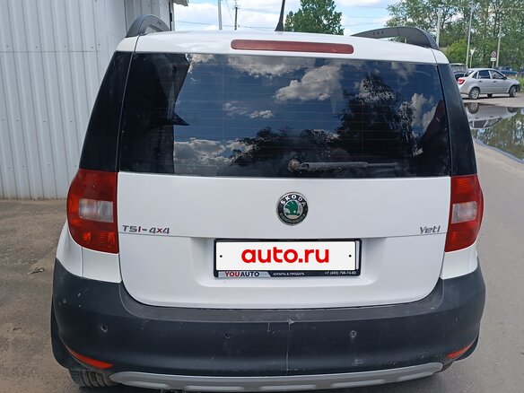 2012 Skoda Yeti I, белый, 780000 рублей - вид 3