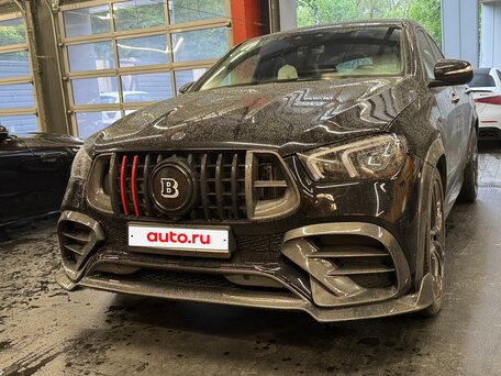 2021 Mercedes-Benz GLE Coupe 450 II (C167), чёрный, 9900000 рублей, вид 2