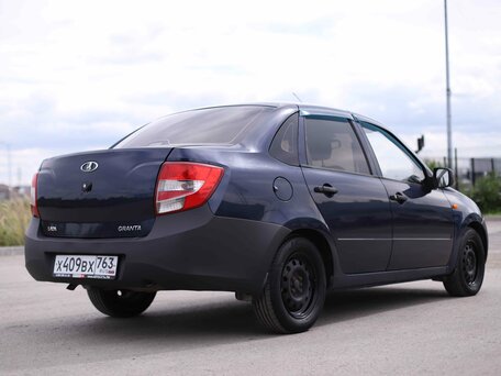 2013 Lada (ВАЗ) Granta I, синий, 266529 рублей, вид 5