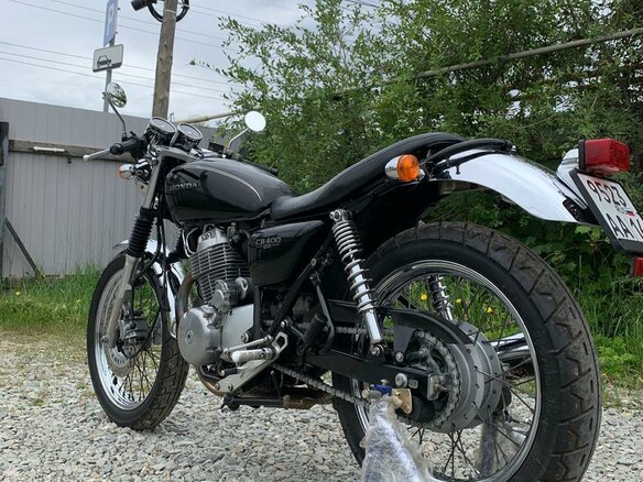 2006 Honda CB 400SS, чёрный, 450000 рублей - вид 6