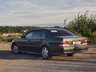 1995 Mercedes-Benz S-Класс 500 III (W140), чёрный, 2500000 рублей, вид 5