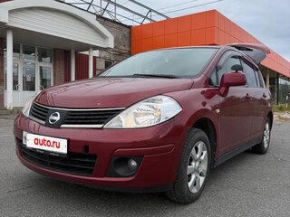 2008 Nissan Tiida I, красный, 495000 рублей, вид 1