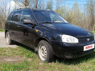2012 Lada (ВАЗ) Kalina I, чёрный, 250000 рублей, вид 2