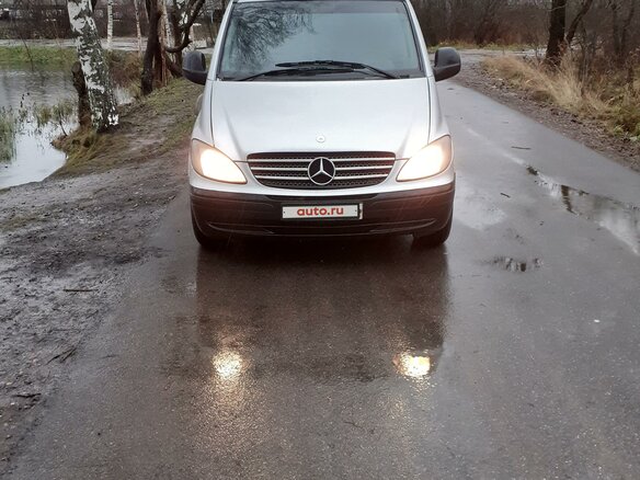 2004 Mercedes-Benz Vito 111 CDI L2 II (W639), серебристый