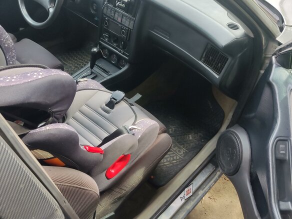 1992 Audi 80 V (B4), серый, 320000 рублей - вид 6