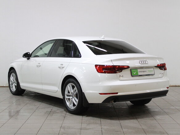 2017 Audi A4 V (B9), белый - вид 6