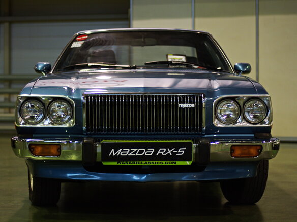 1981 Mazda Cosmo HB, синий - вид 4