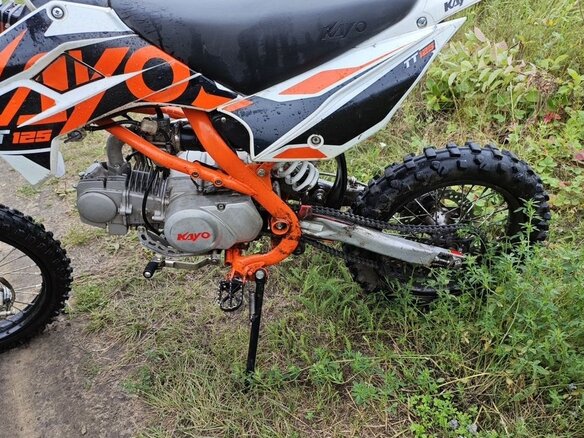 2024 Kayo Basic TT125, оранжевый, 70000 рублей - вид 2