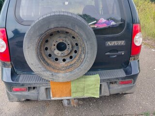 2011 Chevrolet Niva I Рестайлинг, синий, 330000 рублей, вид 4