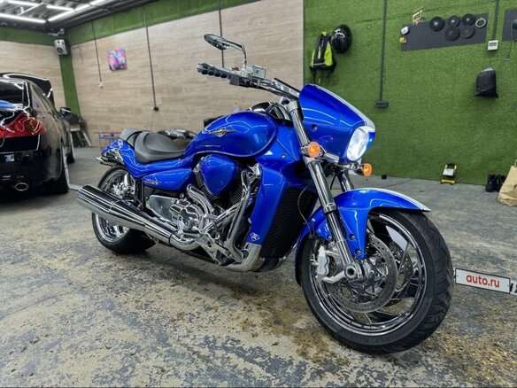 2012 Suzuki Boulevard M109R, синий, 1550000 рублей - вид 9