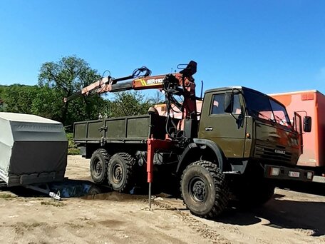 1991 КамАЗ 4310, зелёный, 2400000 рублей, вид 1