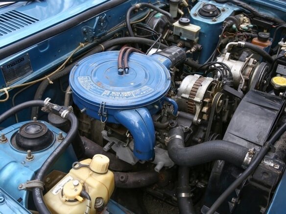 1981 Mazda Cosmo HB, синий - вид 22