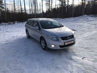 2012 Toyota Corolla Fielder X (E140, E150) Рестайлинг, серебристый, 955000 рублей, вид 4