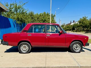 1993 Lada (ВАЗ) 2107, пурпурный, 100000 рублей, вид 4