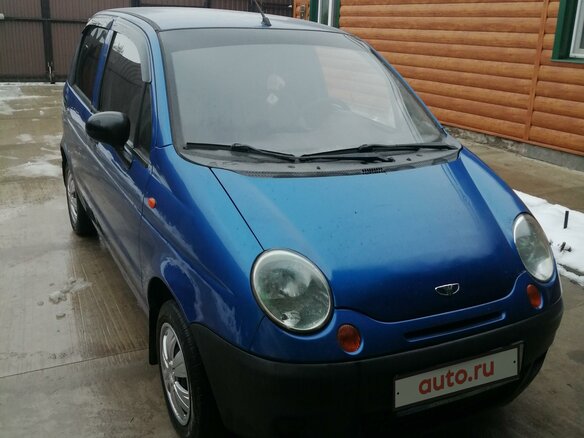 2010 Daewoo Matiz I Рестайлинг, синий - вид 5