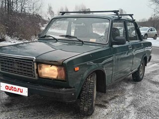 2004 Lada (ВАЗ) 2107, зелёный, 110000 рублей, вид 3
