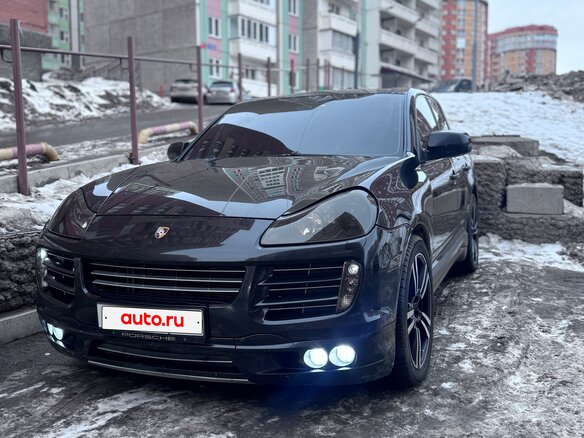 2008 Porsche Cayenne S I Рестайлинг (957), чёрный, 1550000 рублей - вид 4