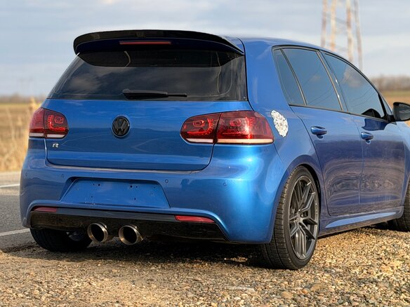 2012 Volkswagen Golf R VI, синий, 1570000 рублей - вид 15