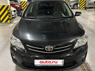 2010 Toyota Corolla X (E140, E150) Рестайлинг, чёрный, 800000 рублей, вид 1