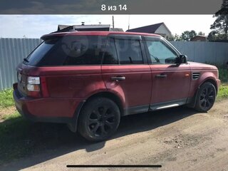 2007 Land Rover Range Rover Sport I, красный, 875000 рублей, вид 2