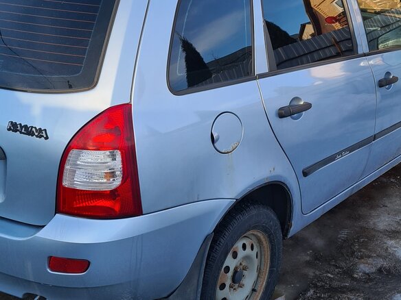 2012 Lada (ВАЗ) Kalina I, голубой - вид 9