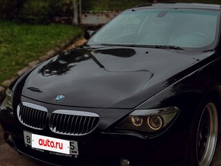 2007 BMW 6 серии 650i II (E63/E64), чёрный, 1670000 рублей, вид 3