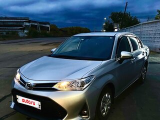 2017 Toyota Corolla Axio XI (E160, E170) Рестайлинг 2, серебристый, 1100000 рублей, вид 3