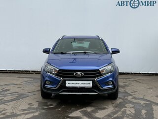 2020 Lada (ВАЗ) Vesta SW Cross I, синий, 1215000 рублей, вид 2
