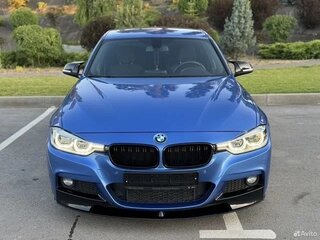 2016 BMW 3 серии 320i xDrive VI (F3x) Рестайлинг, синий, 2430000 рублей, вид 4