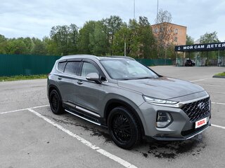 2019 Hyundai Santa Fe IV, серый, 2900000 рублей, вид 2
