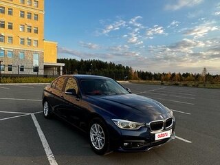 2015 BMW 3 серии 318i VI (F3x) Рестайлинг, синий, 1450000 рублей, вид 2