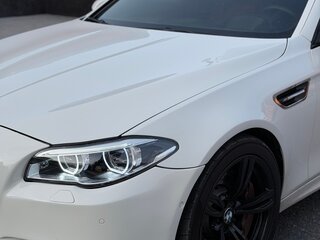 2013 BMW M5 V (F10) Рестайлинг, синий, 3300000 рублей, вид 4