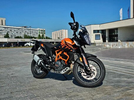 2023 KTM 390 Adventure, чёрный, 600000 рублей, вид 5