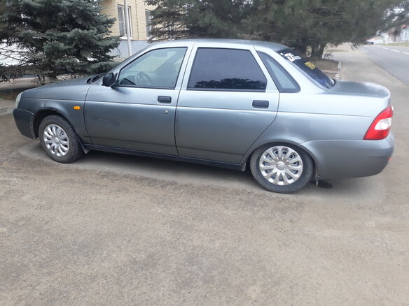 2007 Lada (ВАЗ) Priora I, серый, 300000 рублей - вид 6